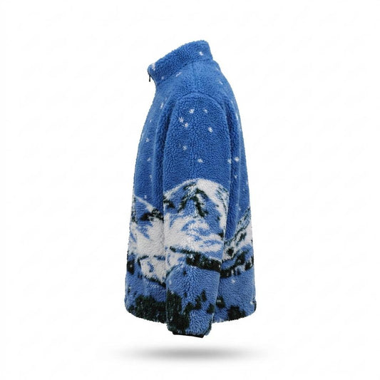 Lederjacken Outlet24 - Cefok | Hochflorig Gemustert Jacke Unisex