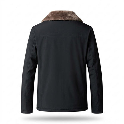 Lederjacken Outlet24 - Eakan | Gefüttert Warmhaltend Jacke Herren