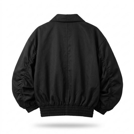 Lederjacken Outlet24 - Nugas | Glänzende Locker Geschnittene Jacke Herren