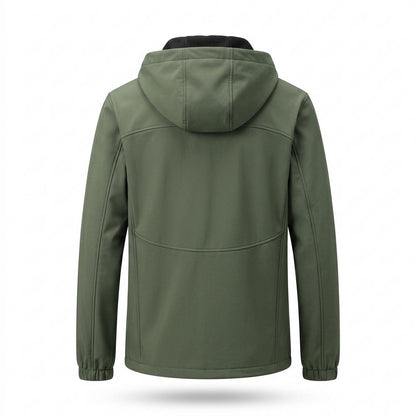 Lederjacken Outlet24 - Cawed | Reißverschluss Softshell Jacke Herren
