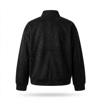 Lederjacken Outlet24 - Sepil | Reißverschluss Velourartig Wildleder-Jacke Damen