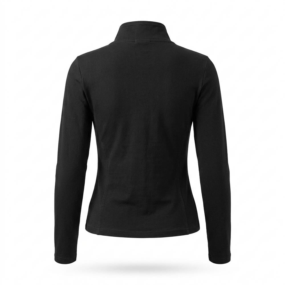 Lederjacken Outlet24 - Suvom | Taillierte Langärmlige Jacke Damen