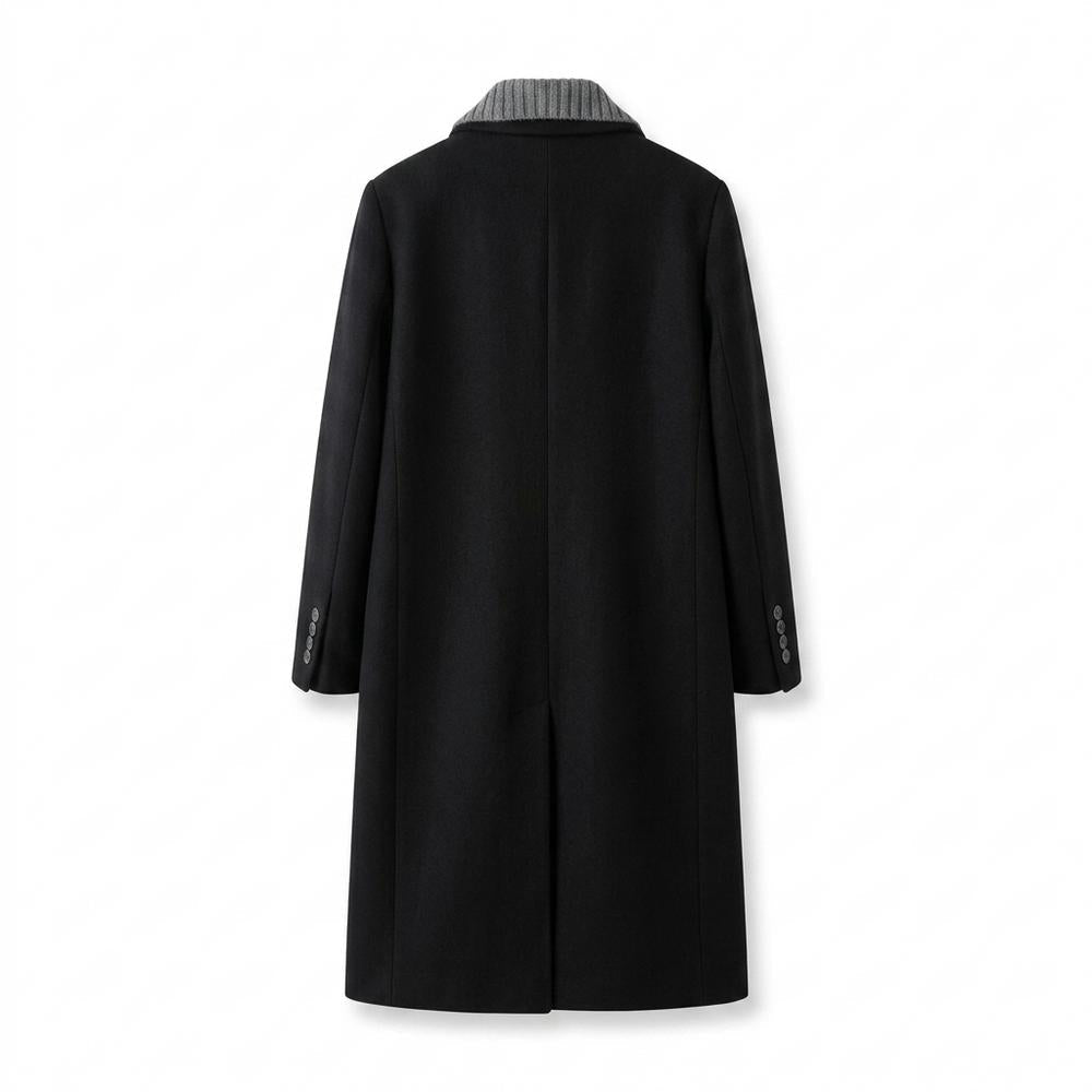 Lederjacken Outlet24 - Napen | Einreihiger Woll Mantel Damen