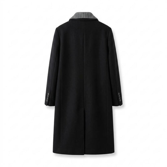 Lederjacken Outlet24 - Napen | Einreihiger Woll Mantel Damen