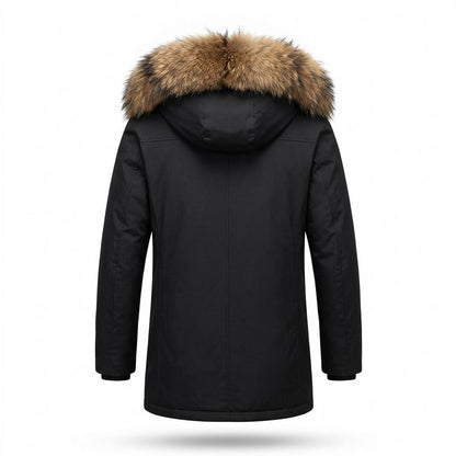 Lederjacken Outlet24 - Citir | Warmer Gefütterter Mantel Herren