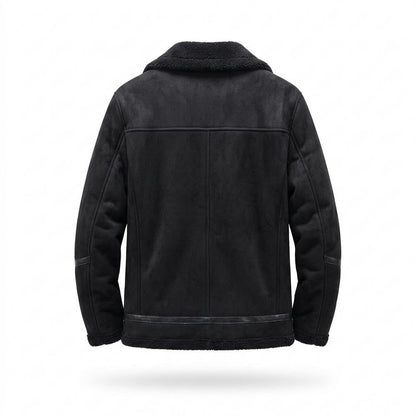 Lederjacken Outlet24 - Misis | Gefüttert Veloursartig Wildleder-Jacke Herren