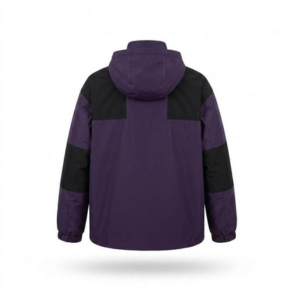 Lederjacken Outlet24 - Likiv | Funktionale Zweifarbige Jacke Unisex