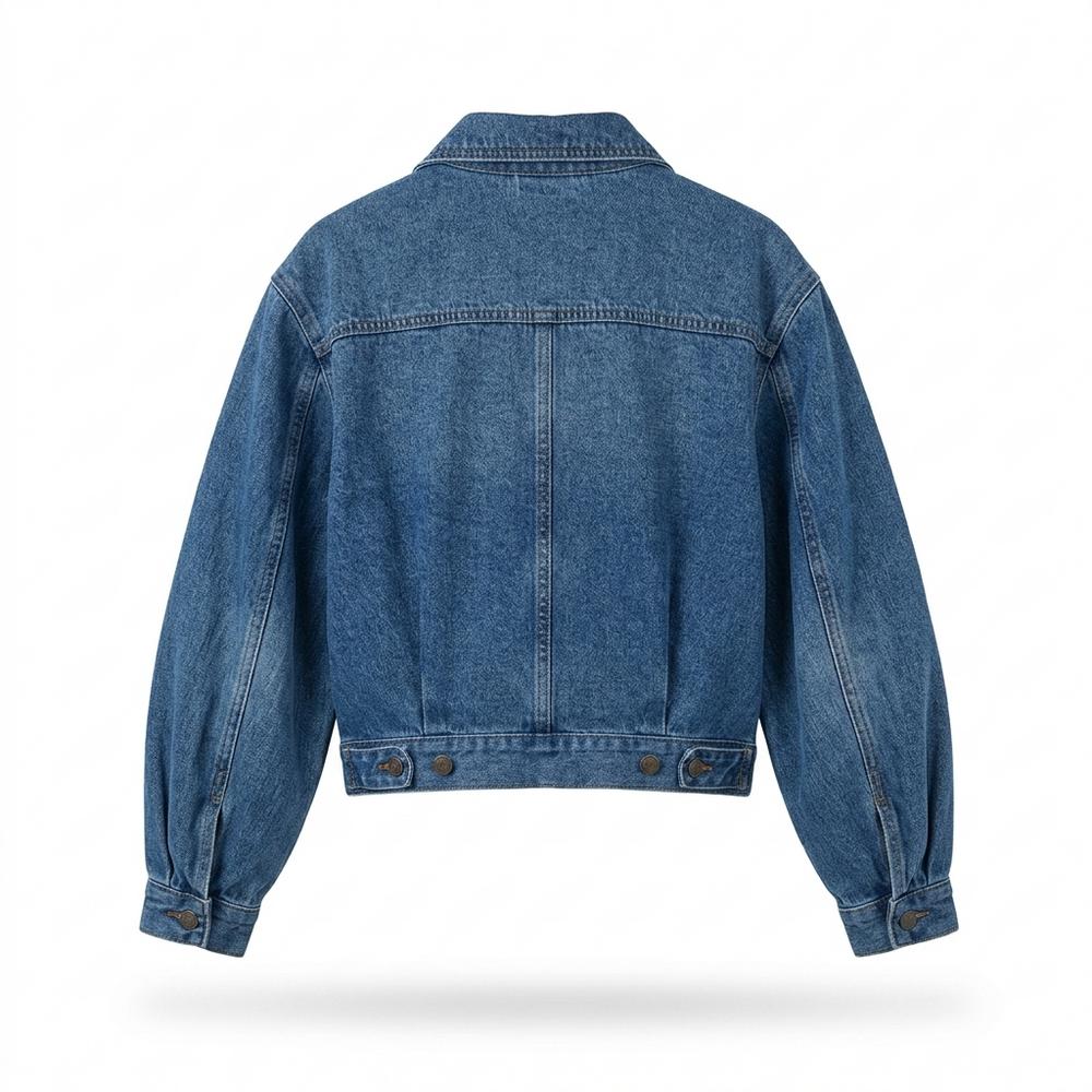 Lederjacken Outlet24 - Audat | Verkürzte Weite Jacke Damen
