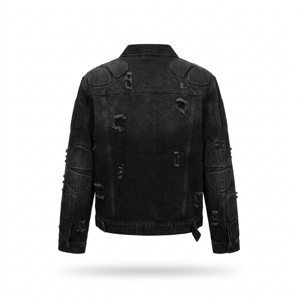 Lederjacken Outlet24 - Tosir | Used-Look Strukturierte Jacke Unisex