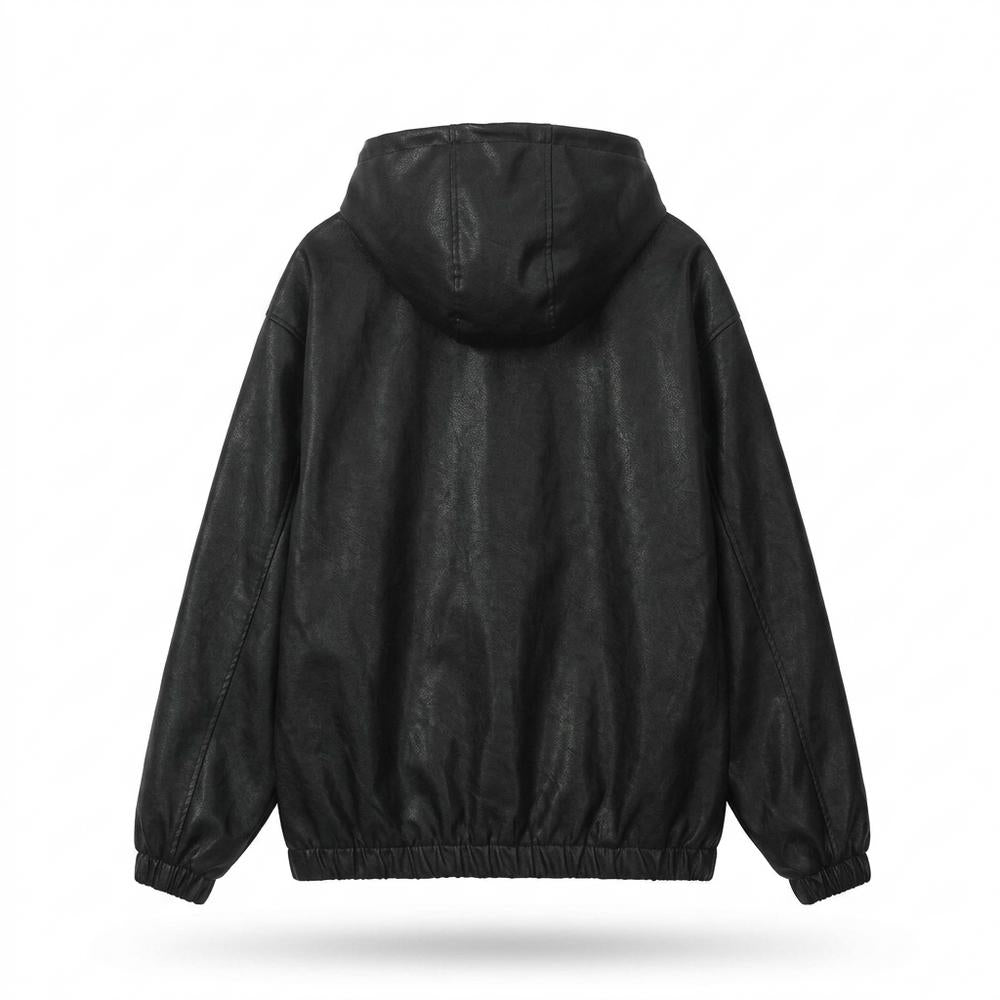 Lederjacken Outlet24 - Marim | Funktional Strukturiert Lederjacke Unisex