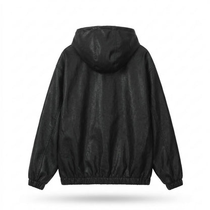 Lederjacken Outlet24 - Marim | Funktional Strukturiert Lederjacke Unisex