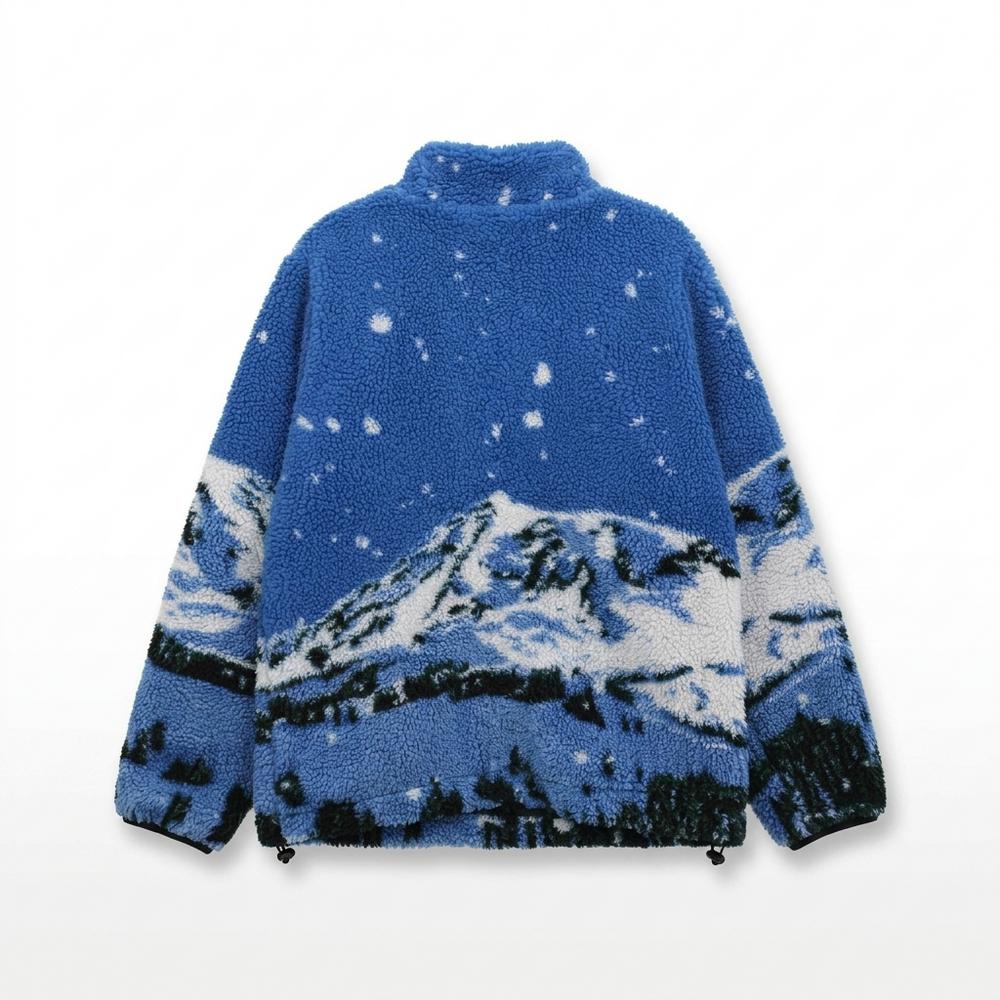 Lederjacken Outlet24 - Cefok | Hochflorig Gemustert Jacke Unisex
