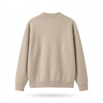 Lederjacken Outlet24 - Rumal | Strukturiert Kragenlos Cardigan Herren