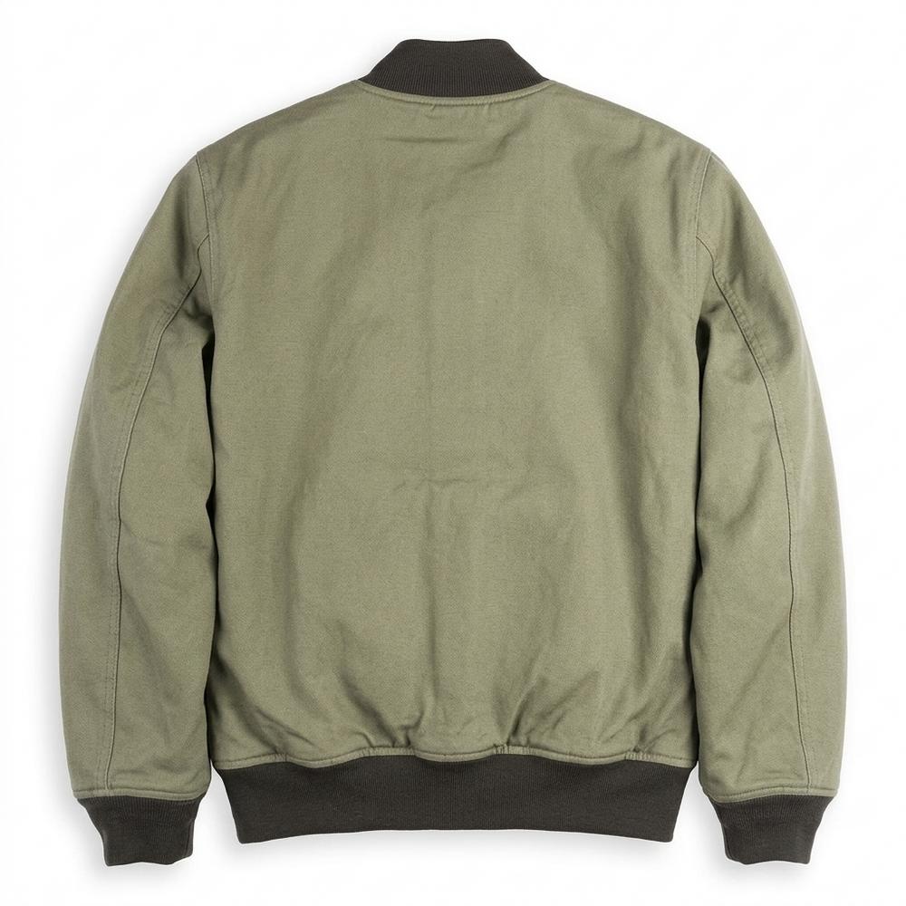 Lederjacken Outlet24 - Mumul | Reißverschluss Twill Jacke Herren