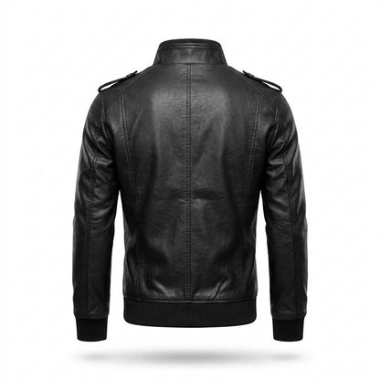 Lederjacken Outlet24 - Munes | Gesteppt Gefüttert Lederjacke Herren