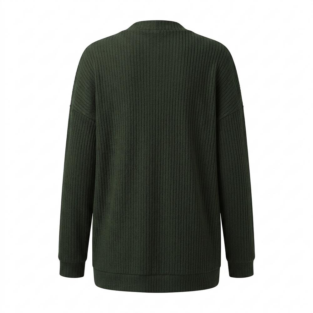 Lederjacken Outlet24 - Neduk | Gerippt Offen Cardigan Damen