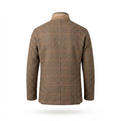 Lederjacken Outlet24 - Lafel | Kariert Gestrickt Jacke Herren