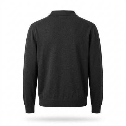 Lederjacken Outlet24 - Earat | Langärmlig Geknöpft Pullover Herren