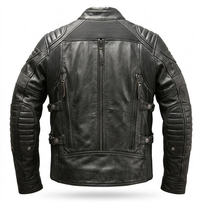 Lederjacken Outlet24 - Zomes | Gepolstert Funktional Lederjacke Herren