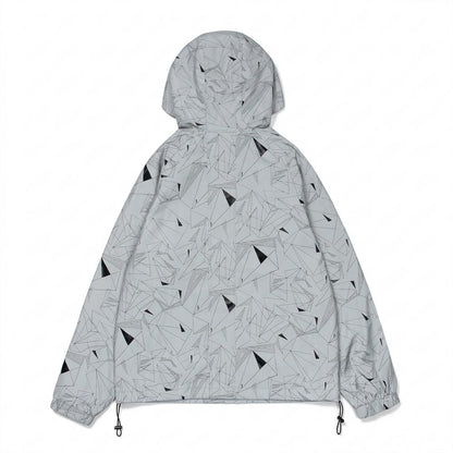 Lederjacken Outlet24 - Zepok | Grafische Reflektierende Jacke Unisex