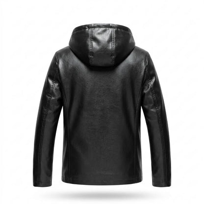 Lederjacken Outlet24 - Eipon | Gefüttert Wärmend Lederjacke Herren