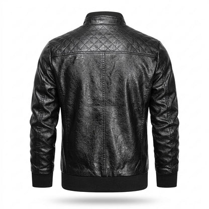 Lederjacken Outlet24 - Lymar | Gesteppt Gefüttert Lederjacke Herren