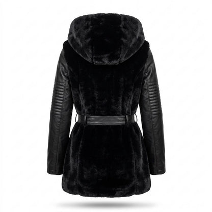 Lederjacken Outlet24 - Duzov | Tailliert Gesteppt Jacke Damen