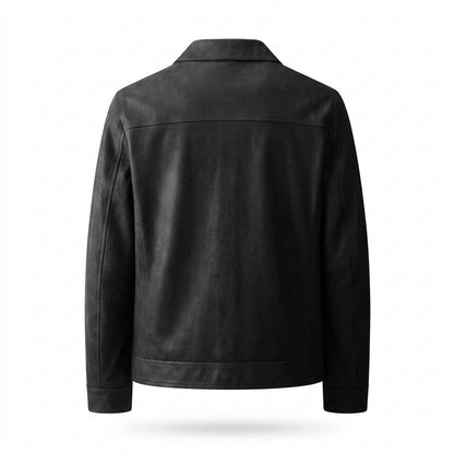 Lederjacken Outlet24 - Zugal | Aufgeraut Geknöpft Wildleder-Jacke Herren