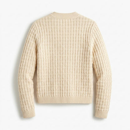 Lederjacken Outlet24 - Cagum | Strukturierter Langärmliger Cardigan Damen