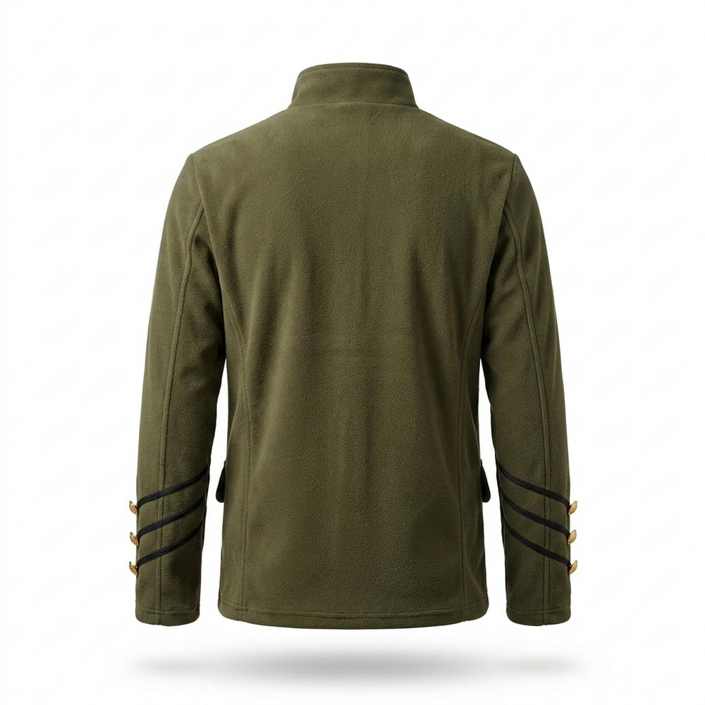 Lederjacken Outlet24 - Yikut | Dekorativ Hochgeschlossen Jacke Herren