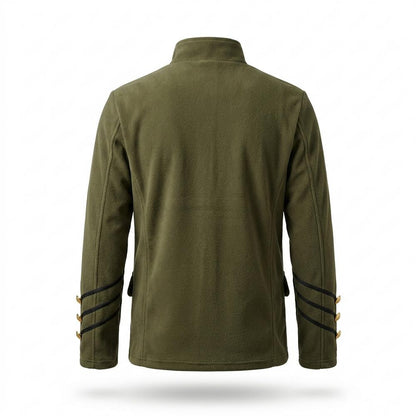 Lederjacken Outlet24 - Yikut | Dekorativ Hochgeschlossen Jacke Herren