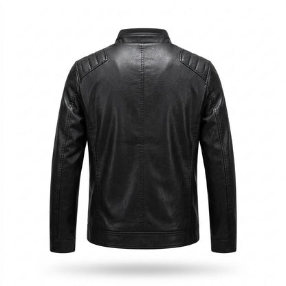 Lederjacken Outlet24 - Aahet | Gesteppte Gefütterte Lederjacke Herren