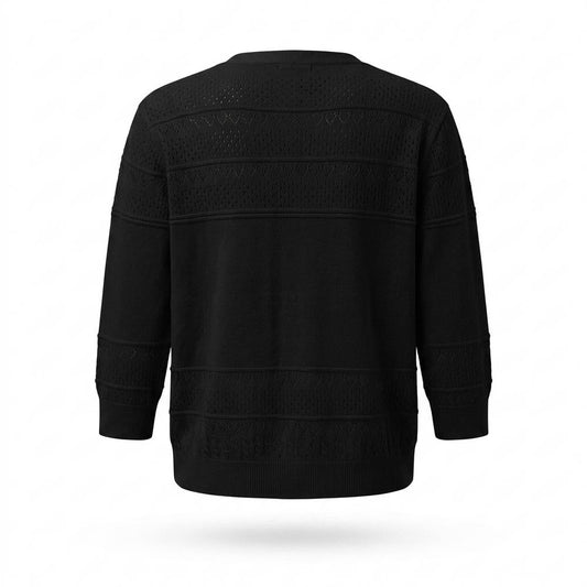 Lederjacken Outlet24 - Eitil | Geknöpft Strukturiert Cardigan Damen