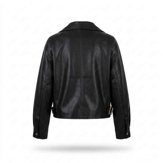 Lederjacken Outlet24 - Mihin | Locker Geschnittene Lederjacke Damen