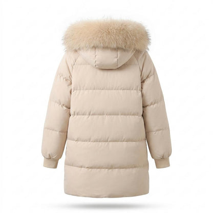 Lederjacken Outlet24 - Aupud | Gefüttert Gesteppt Mantel Damen