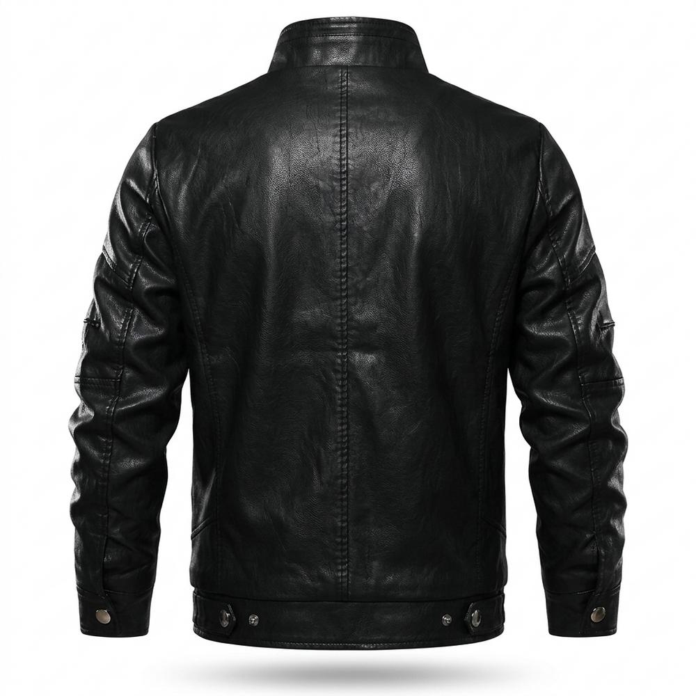 Lederjacken Outlet24 - Lidon | Gesteppt Körperbetont Lederjacke Herren