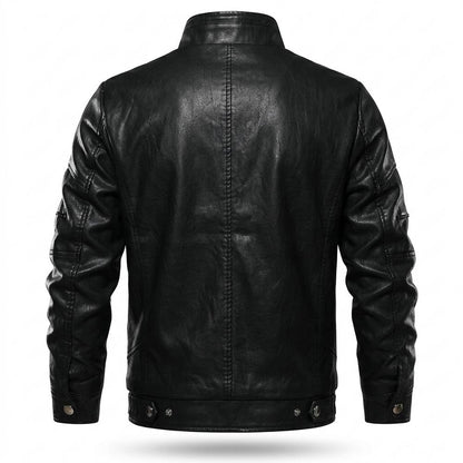 Lederjacken Outlet24 - Lidon | Gesteppt Körperbetont Lederjacke Herren
