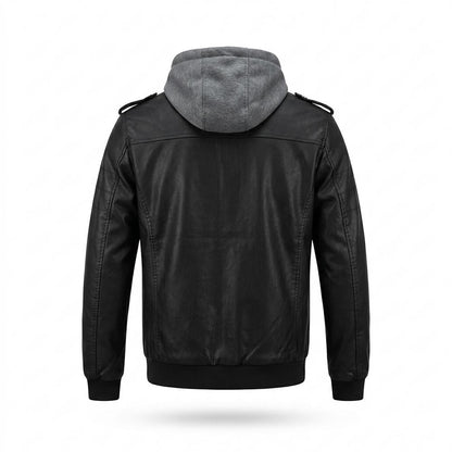 Lederjacken Outlet24 - Dabol | Gefüttert Gesteppt Lederjacke Herren