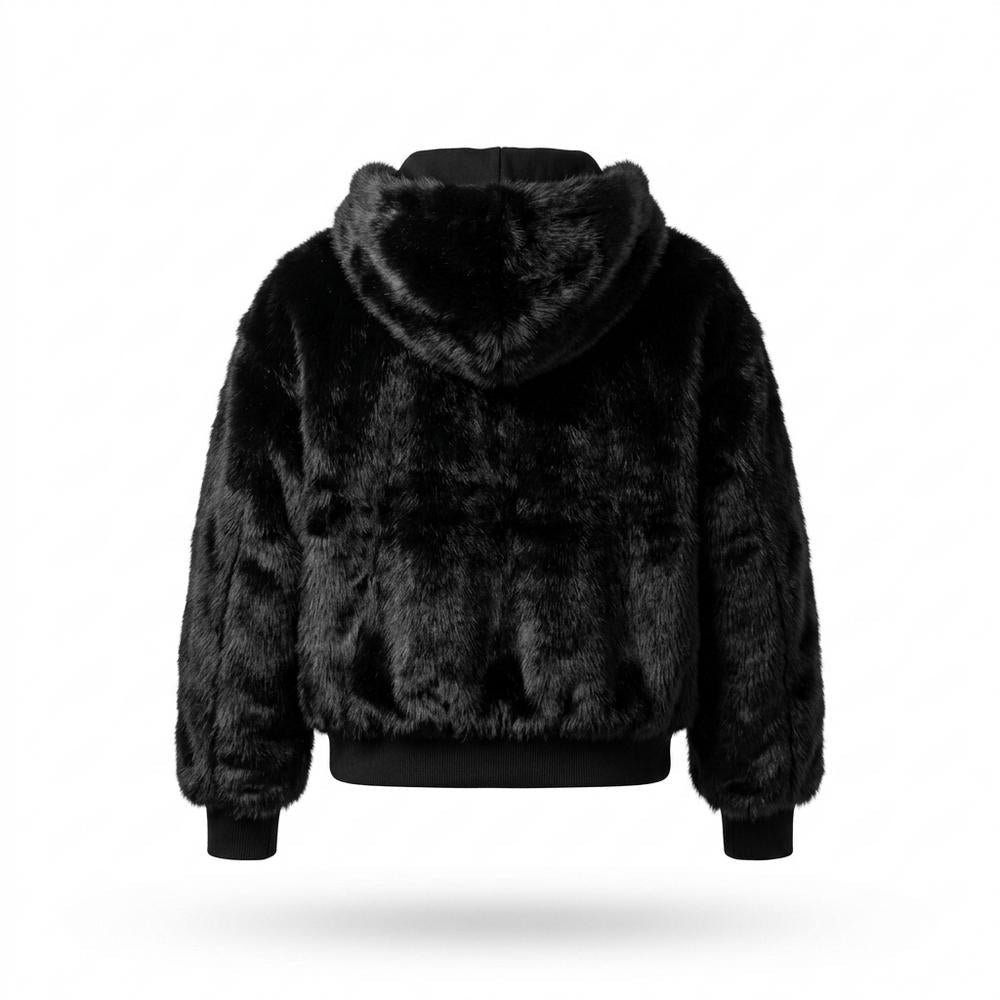 Lederjacken Outlet24 - Temar | Gefüttert Pelzig Jacke Unisex