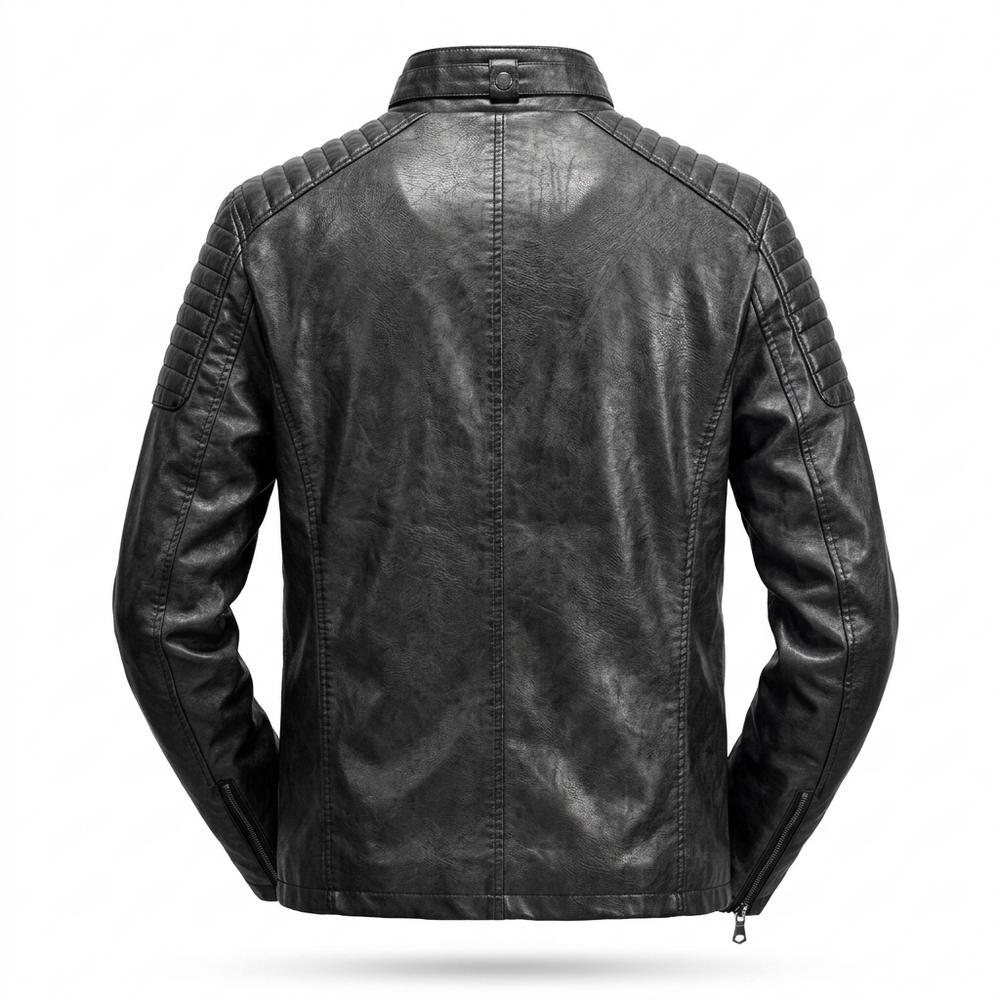 Lederjacken Outlet24 - Varel | Gesteppt Gefüttert Lederjacke Herren