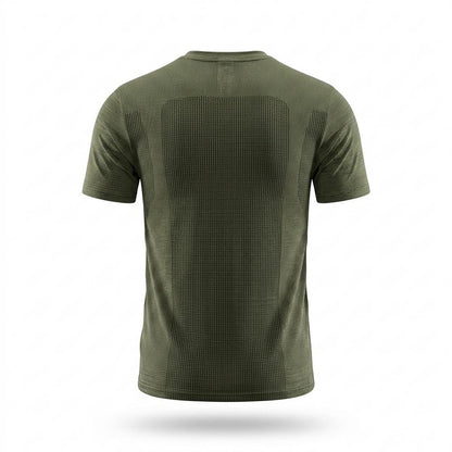 Lederjacken Outlet24 - Zewid | Kurzärmliges Strukturiertes Shirt Herren