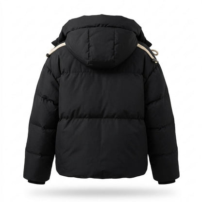 Lederjacken Outlet24 - Tapun | Wattiert Geknebelt Jacke Damen