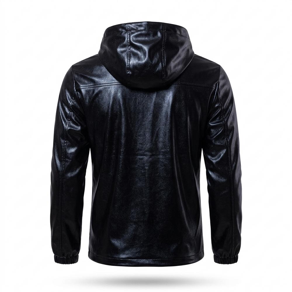 Lederjacken Outlet24 - Eesas | Beschichtet Gefüttert Lederjacke Herren