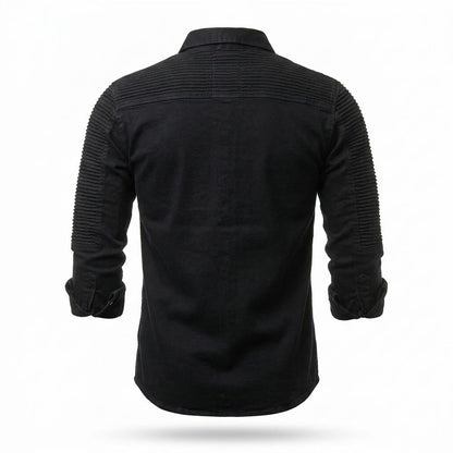 Lederjacken Outlet24 - Yomor | Gestepptes Tailliertes Hemd Herren