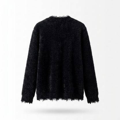 Lederjacken Outlet24 - Vepol | Flauschig Geknöpft Cardigan Damen