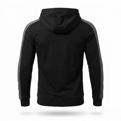 Lederjacken Outlet24 - Miwet | Asymmetrisch Hochschließend Hoodie Herren
