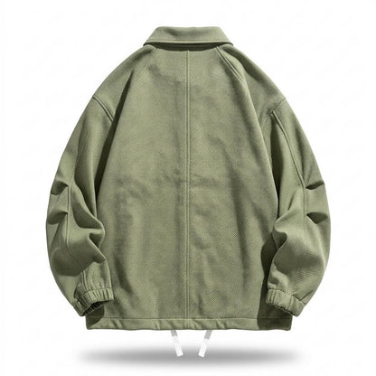 Lederjacken Outlet24 - Eaver | Strukturierte Langärmlige Jacke Unisex