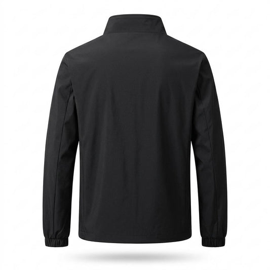 Lederjacken Outlet24 - Naved | Reißverschluss Stehkragen Jacke Herren