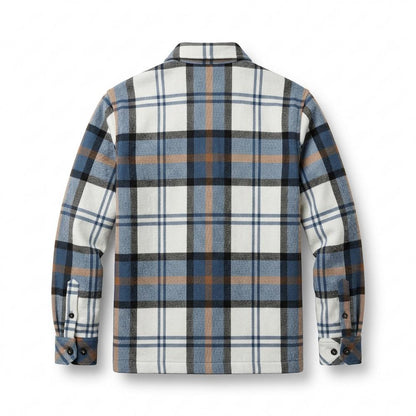 Lederjacken Outlet24 - Ruwos | Kariertes Flanell Hemd Herren