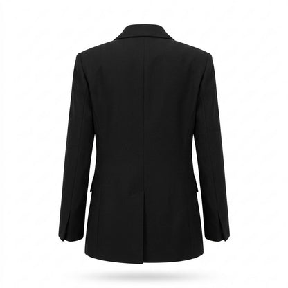 Lederjacken Outlet24 - Ciwur | Bestickt Einreihig Sakko Damen